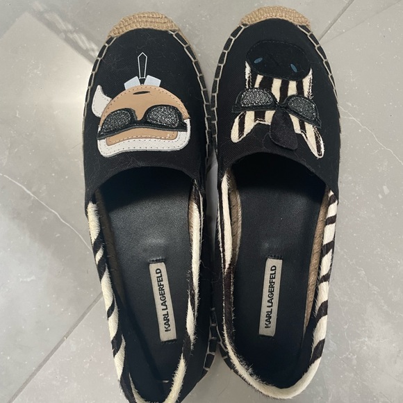 New!!! Karl Lagerfeld - flat shoes (Size 7, 38) - Picture 2 of 6